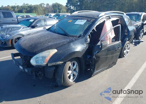 2009 Nissan Rogue Sl из США, поврежденный, VIN JN8AS58T09W058313